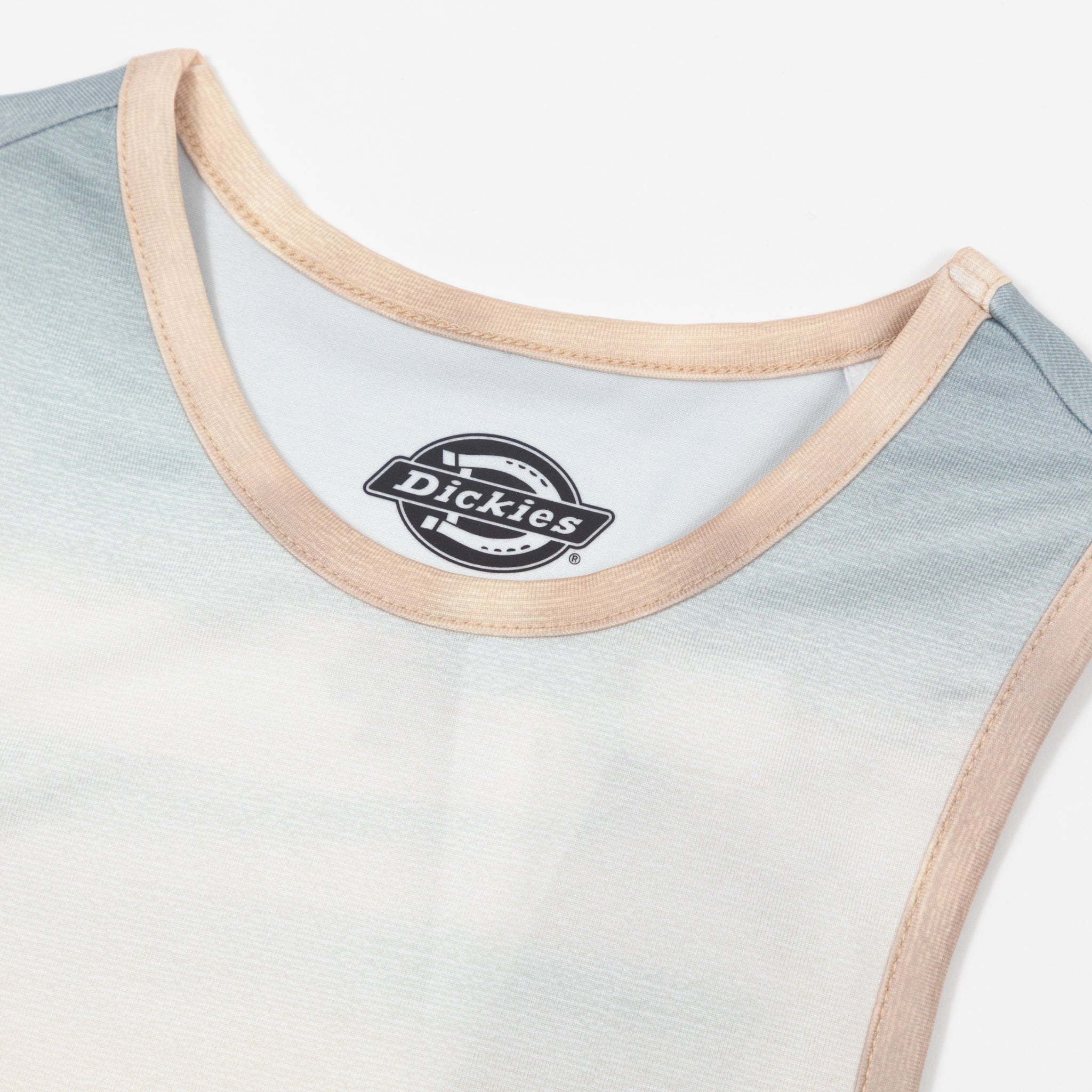 Womens DICKIES Running Wild Graphic Top in BROWN