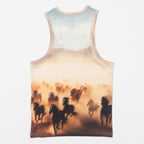 Womens DICKIES Running Wild Graphic Top in BROWN