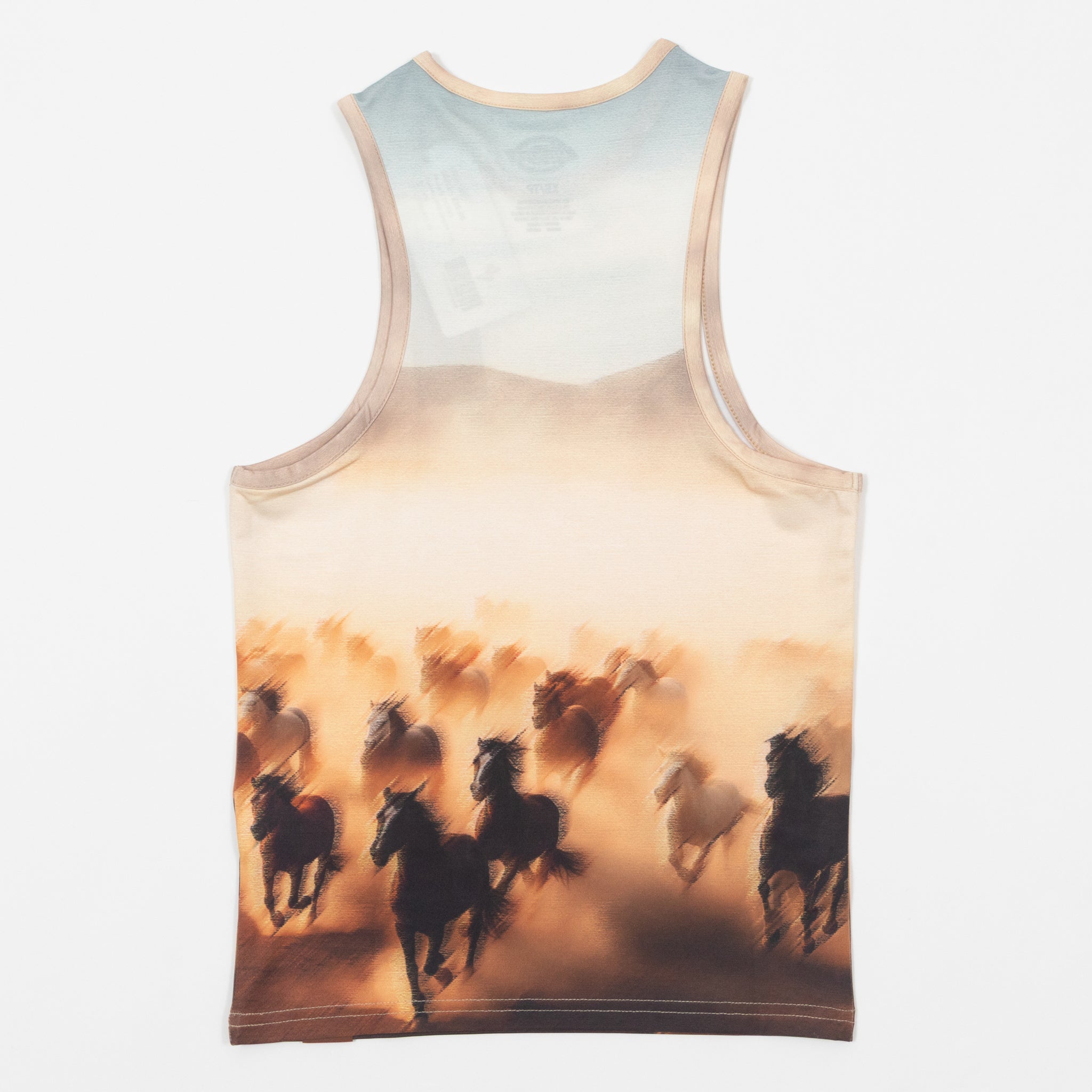 Womens DICKIES Running Wild Graphic Top in BROWN