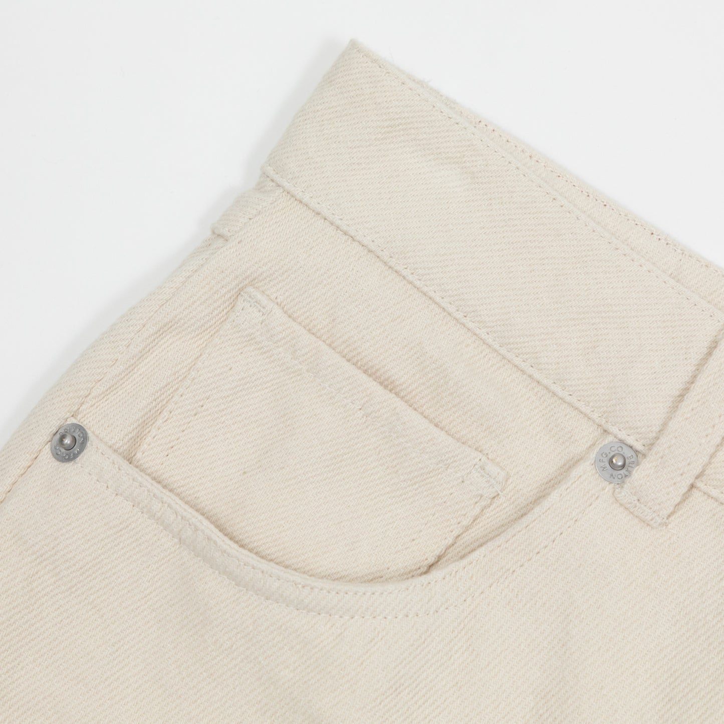 Womens BRIXTON Ryder Maxi Split Denim Skirt in CREAM