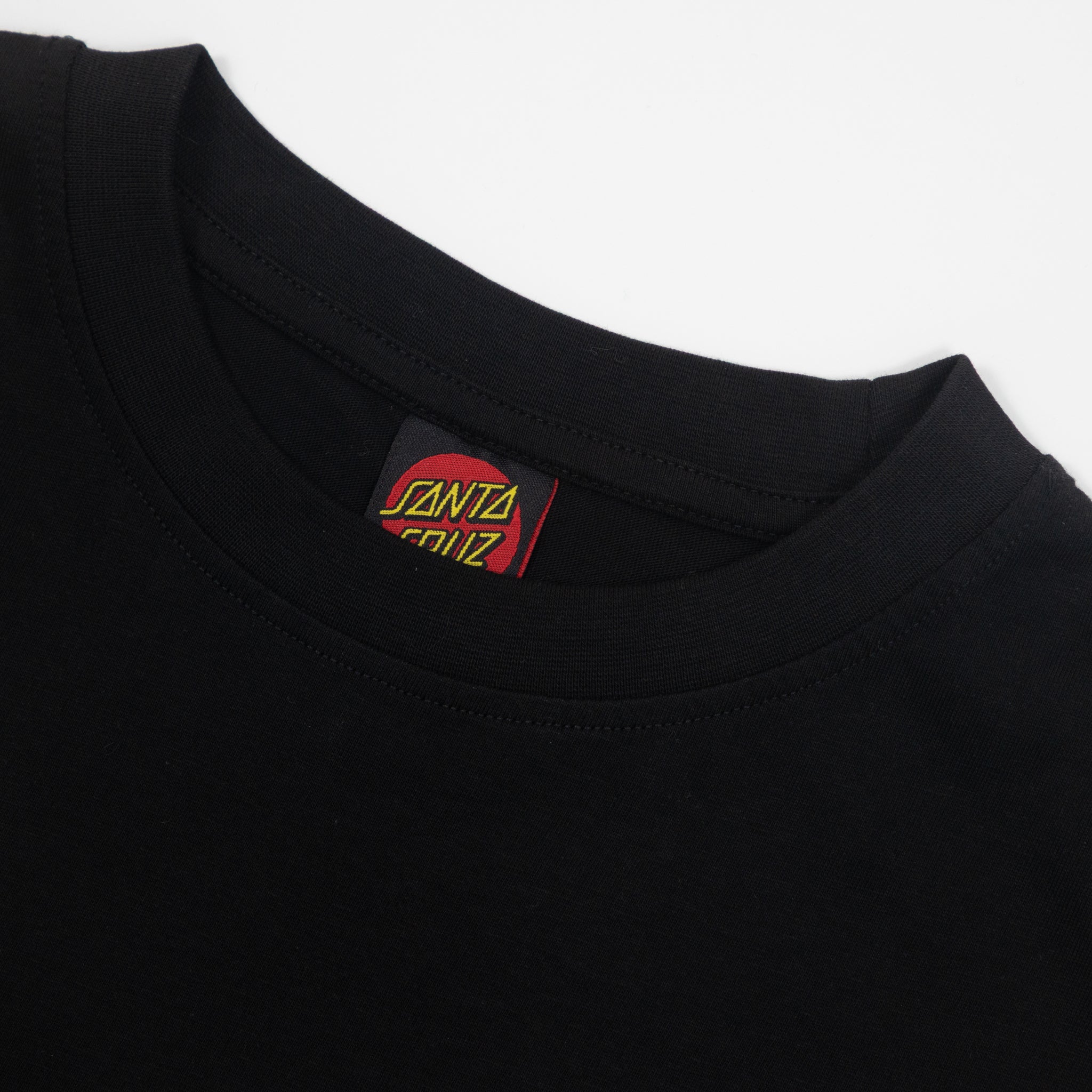 SANTA CRUZ Control Dot T-Shirt BLACK