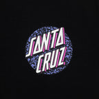 SANTA CRUZ Control Dot T-Shirt BLACK