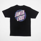 SANTA CRUZ Control Dot T-Shirt BLACK
