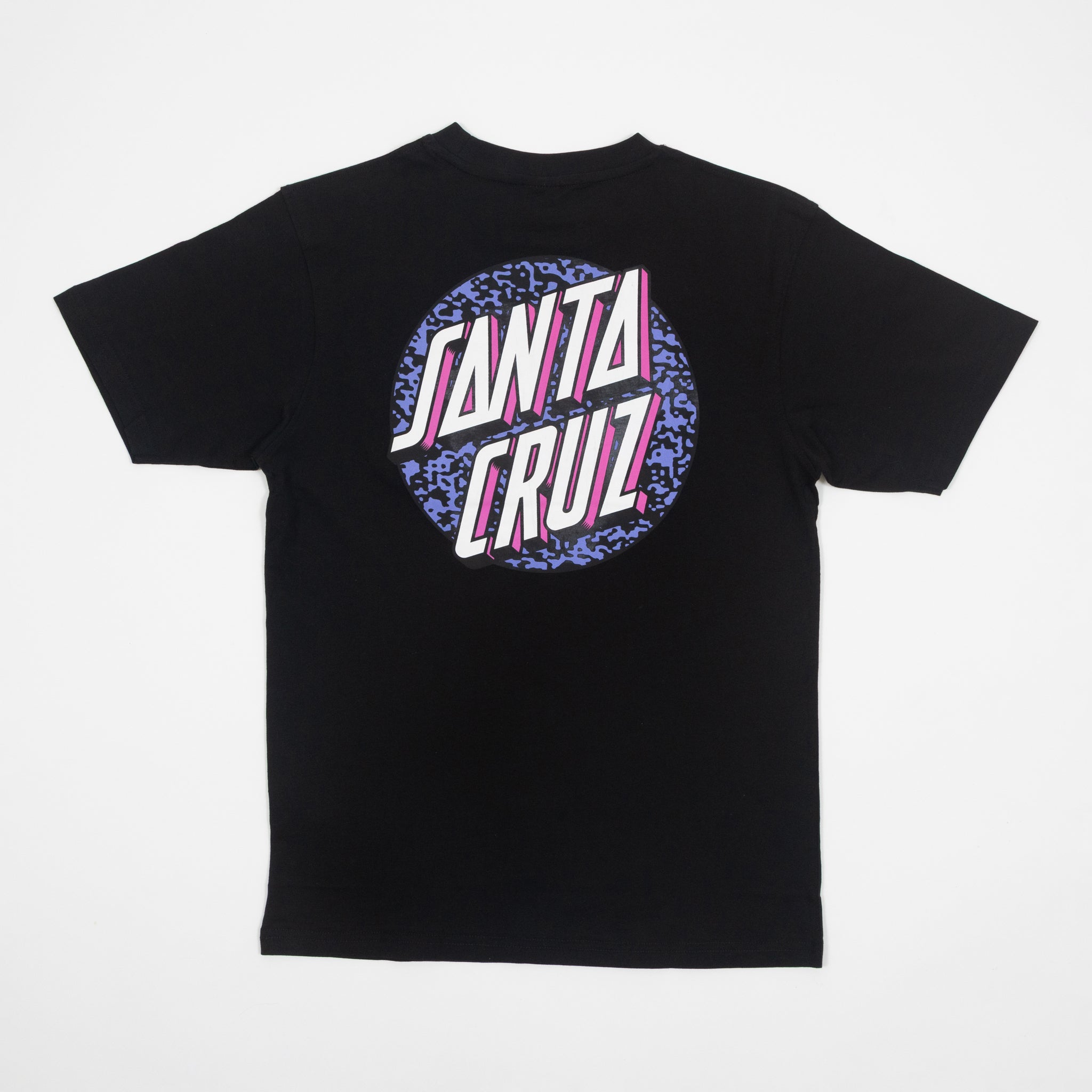 SANTA CRUZ Control Dot T-Shirt BLACK