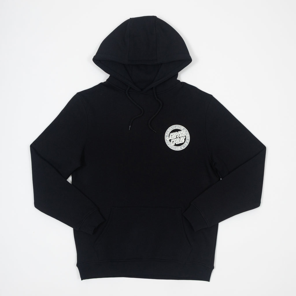 SANTA CRUZ Loco Dot Hoodie in BLACK