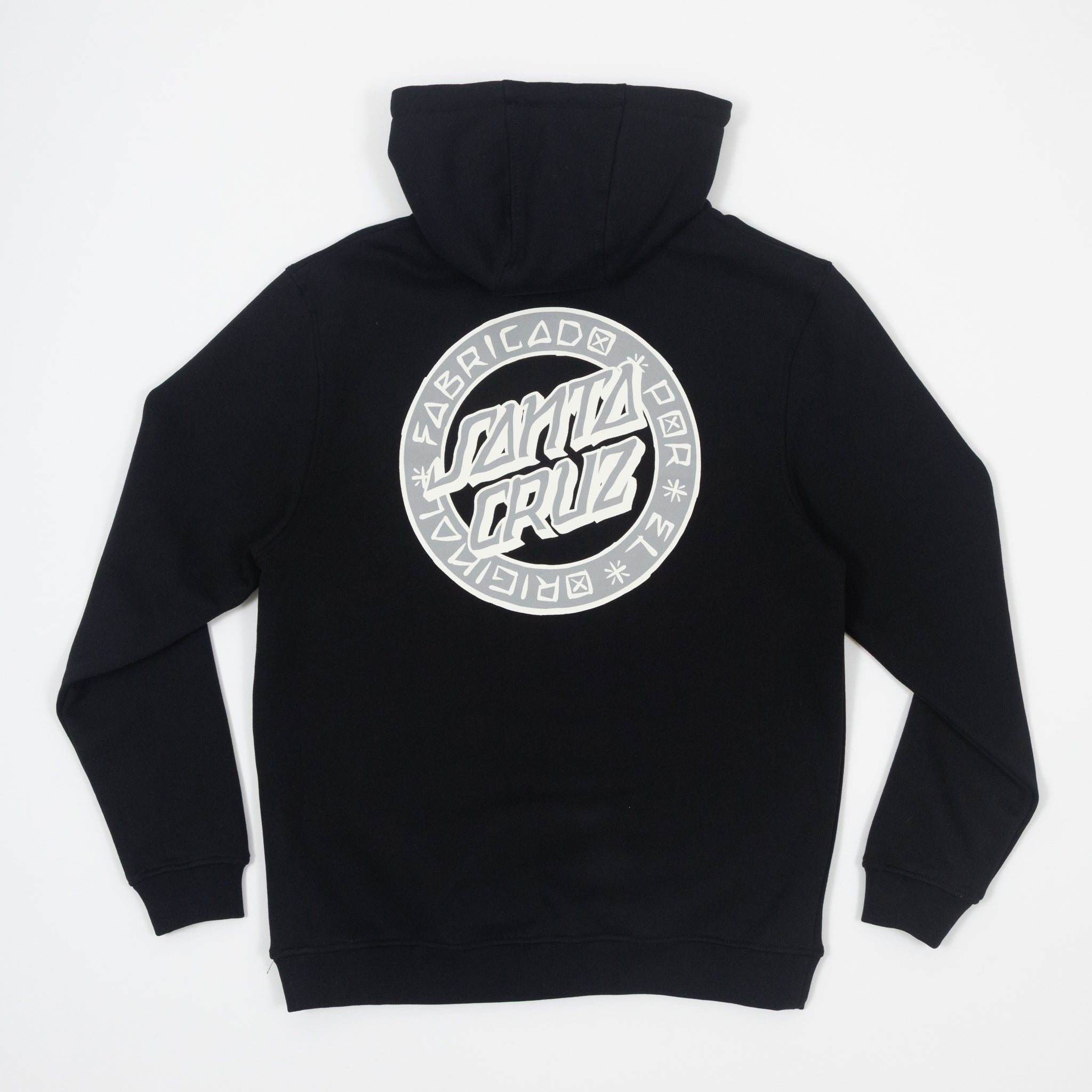 SANTA CRUZ Loco Dot Hoodie in BLACK