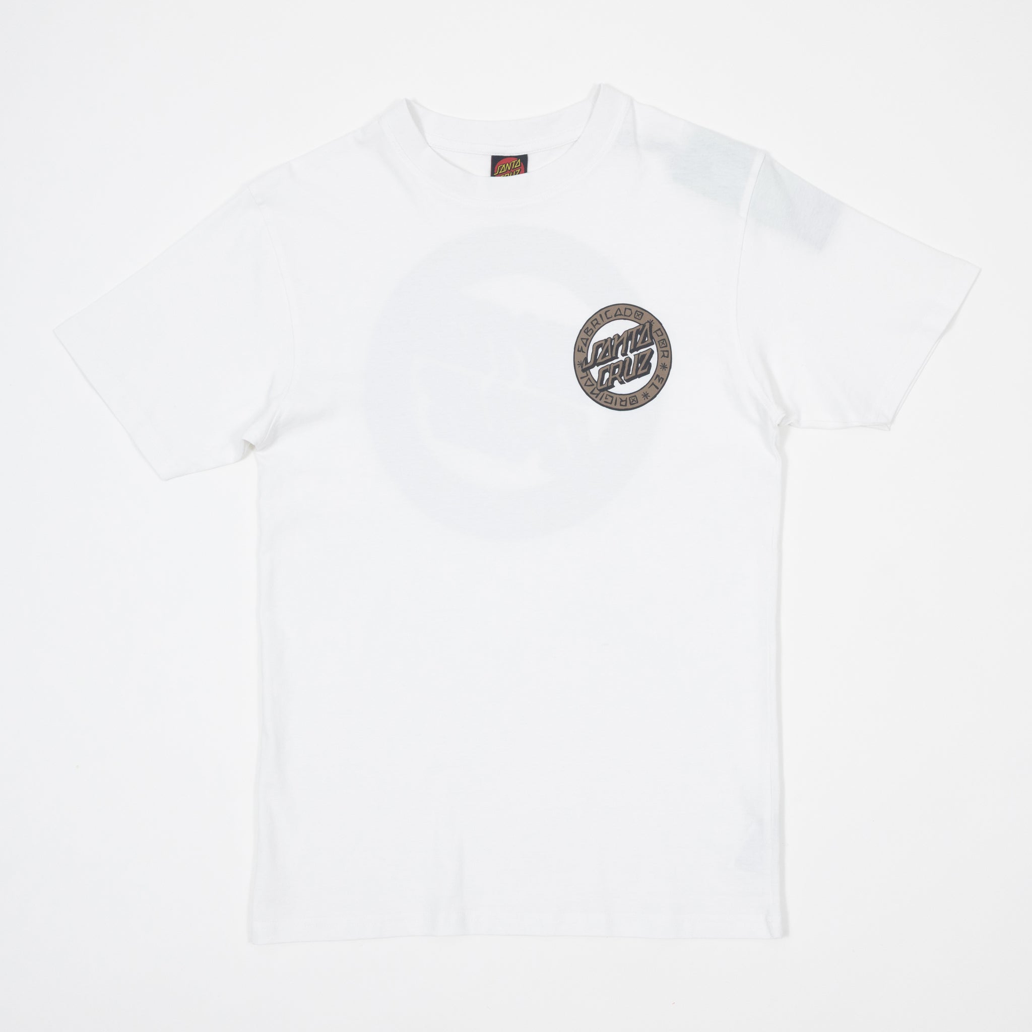 SANTA CRUZ Loco Dot T-Shirt in WHITE