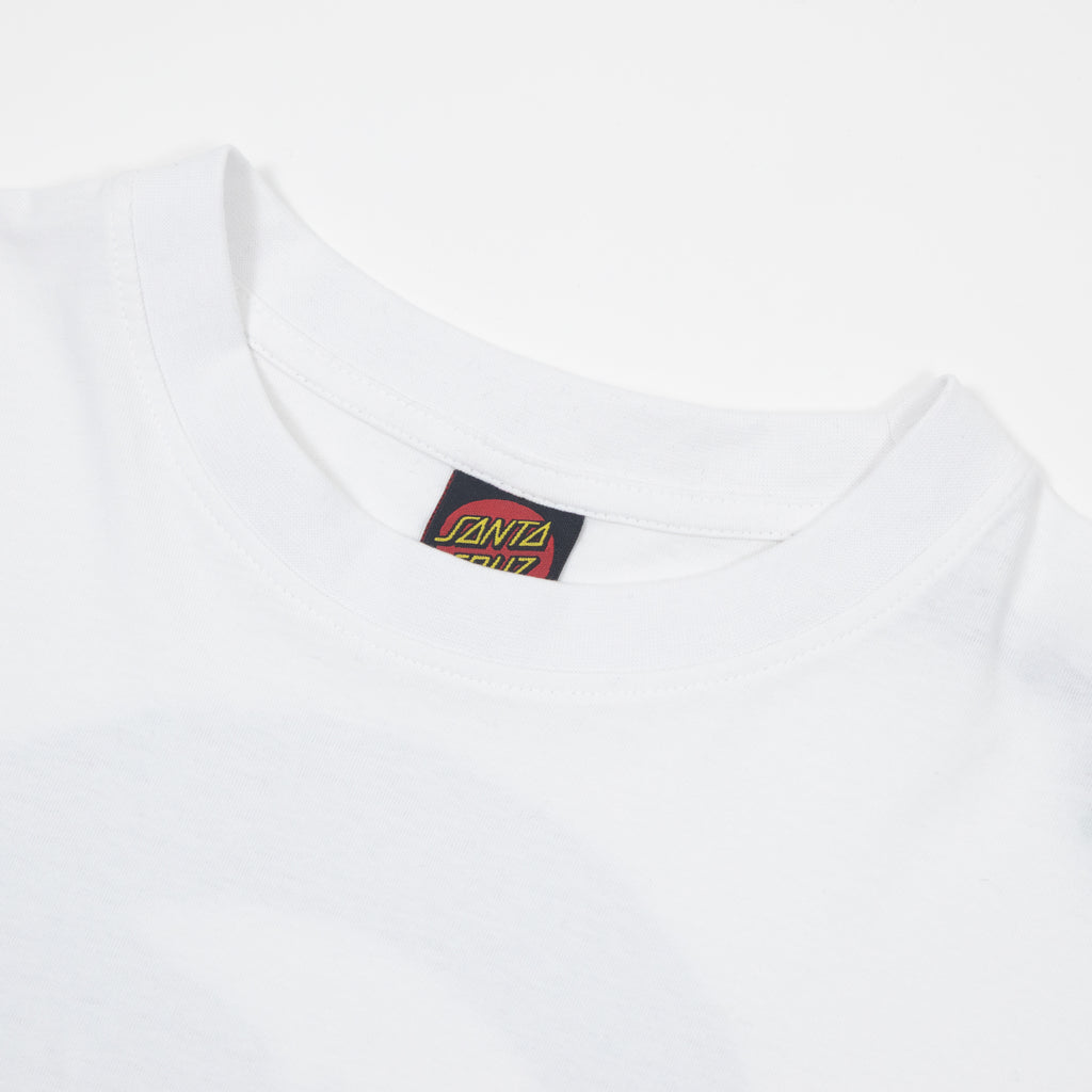 SANTA CRUZ Loco Dot T-Shirt in WHITE