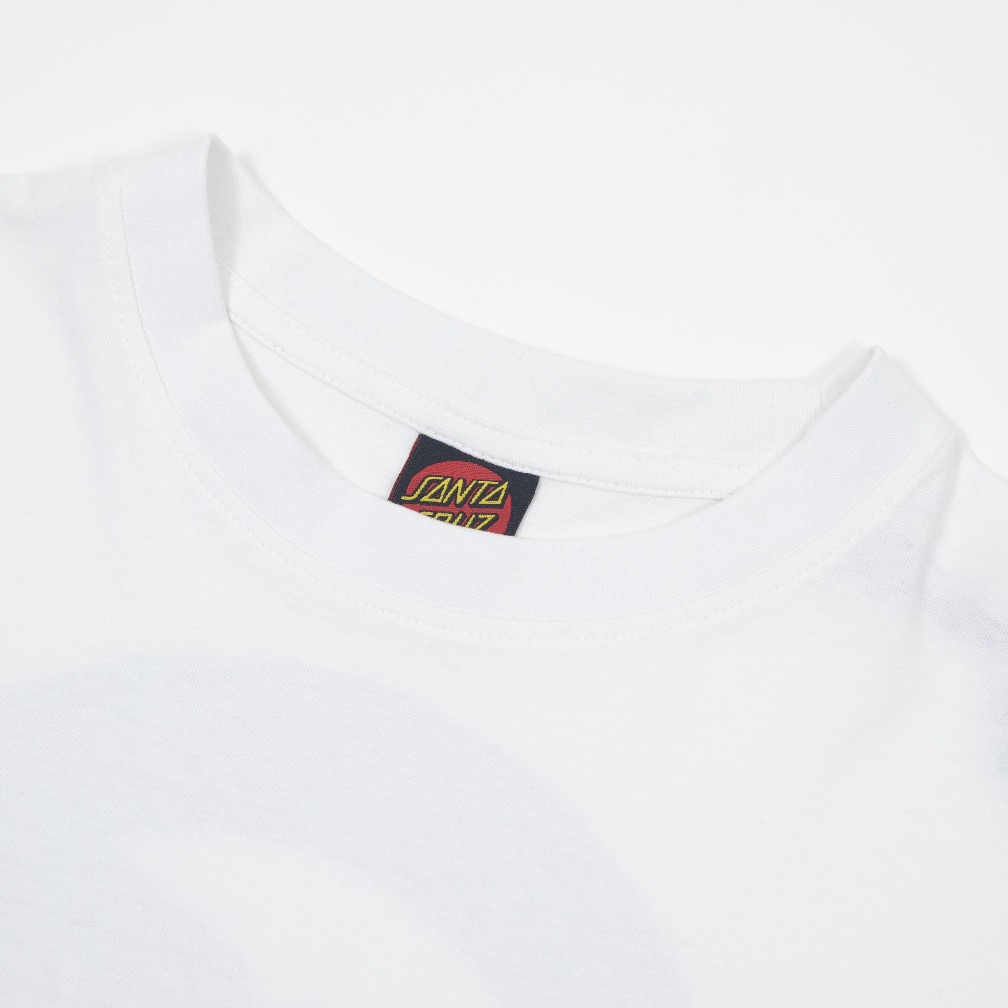 SANTA CRUZ Loco Dot T-Shirt in WHITE
