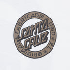 SANTA CRUZ Loco Dot T-Shirt in WHITE
