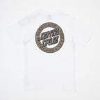 SANTA CRUZ Loco Dot T-Shirt in WHITE