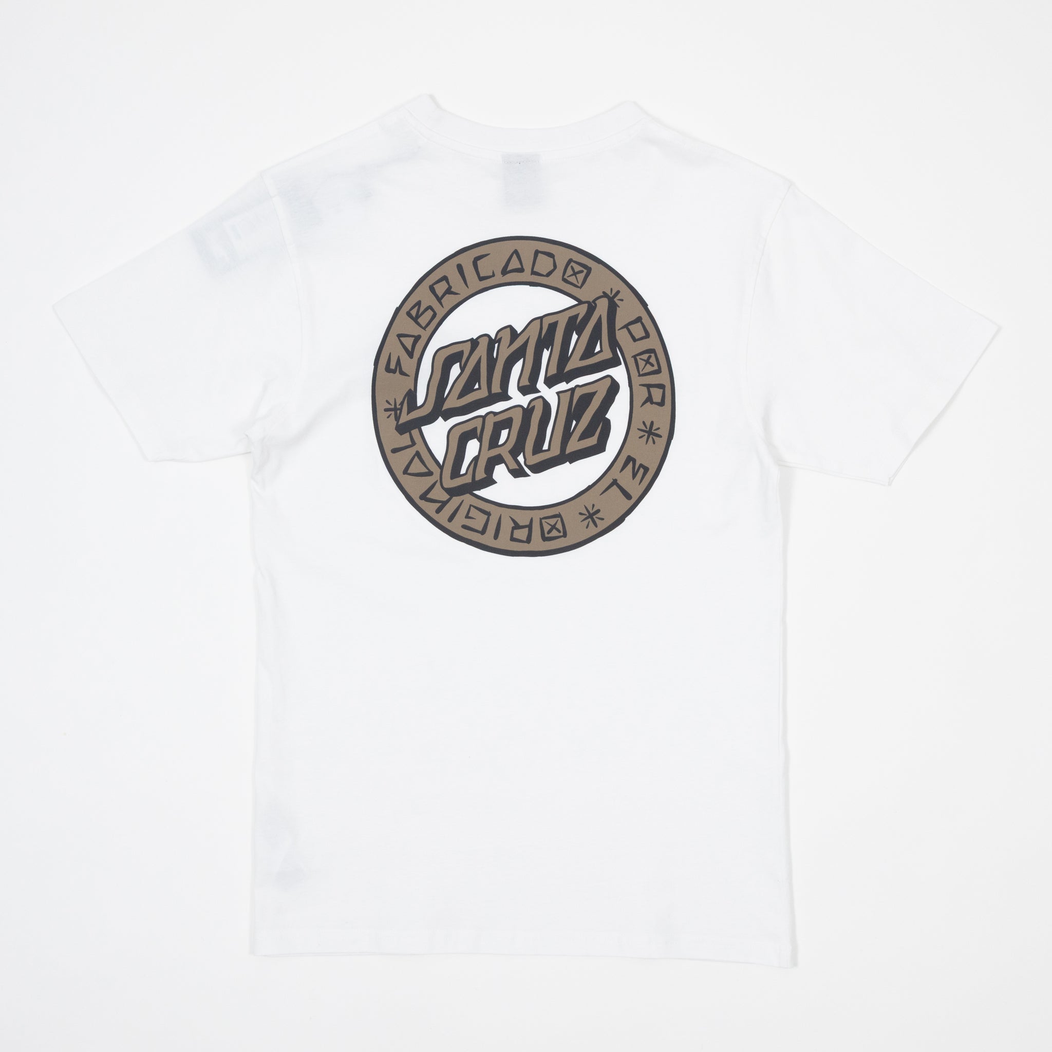 SANTA CRUZ Loco Dot T-Shirt in WHITE