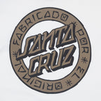 SANTA CRUZ Loco Dot T-Shirt in WHITE