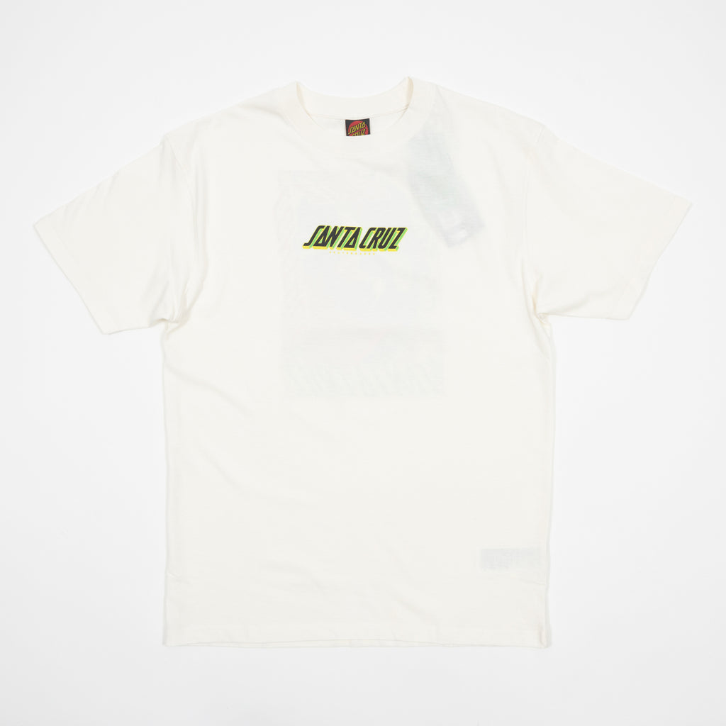 SANTA CRUZ Roskopp Cruz Control T-Shirt in WHITE