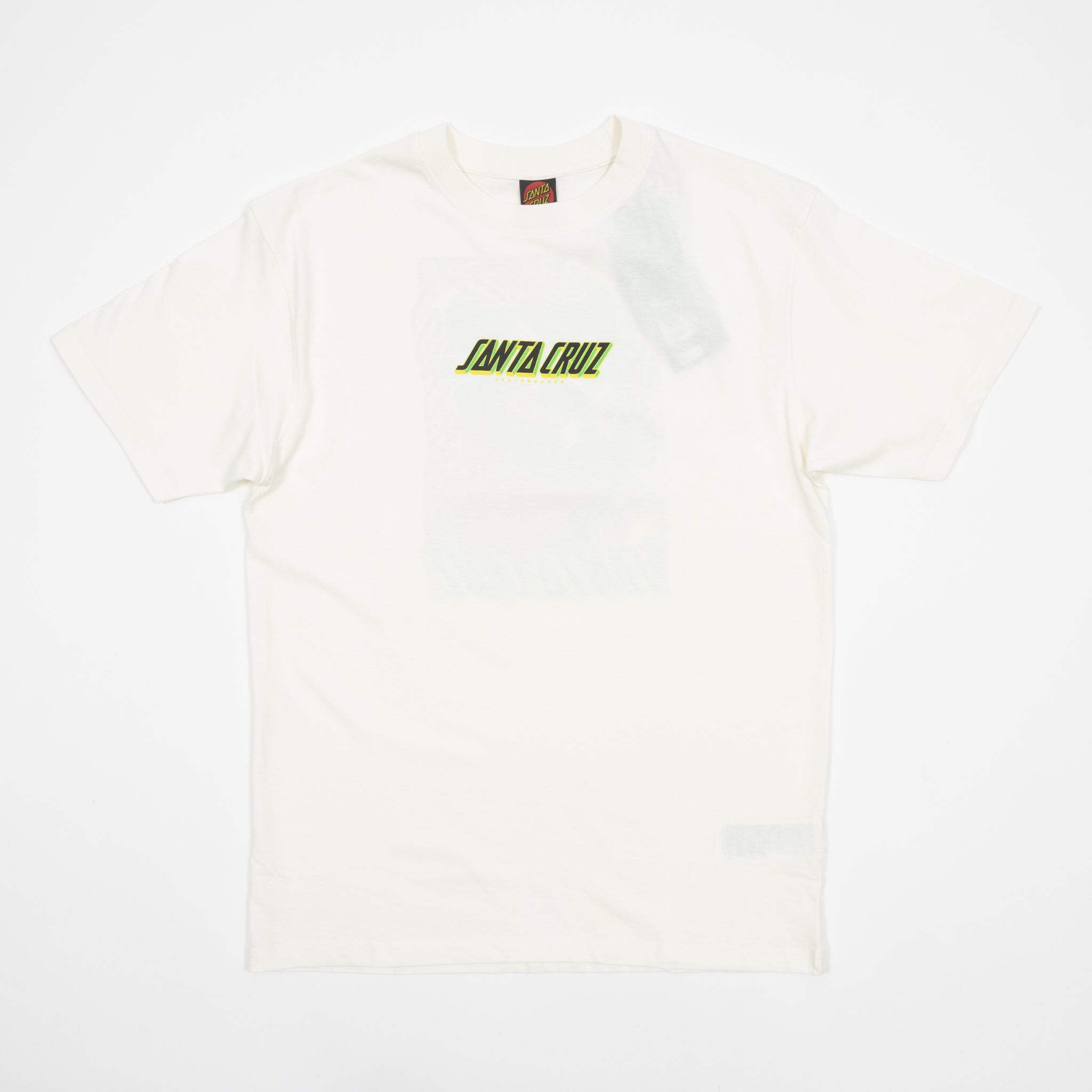 SANTA CRUZ Roskopp Cruz Control T-Shirt in WHITE