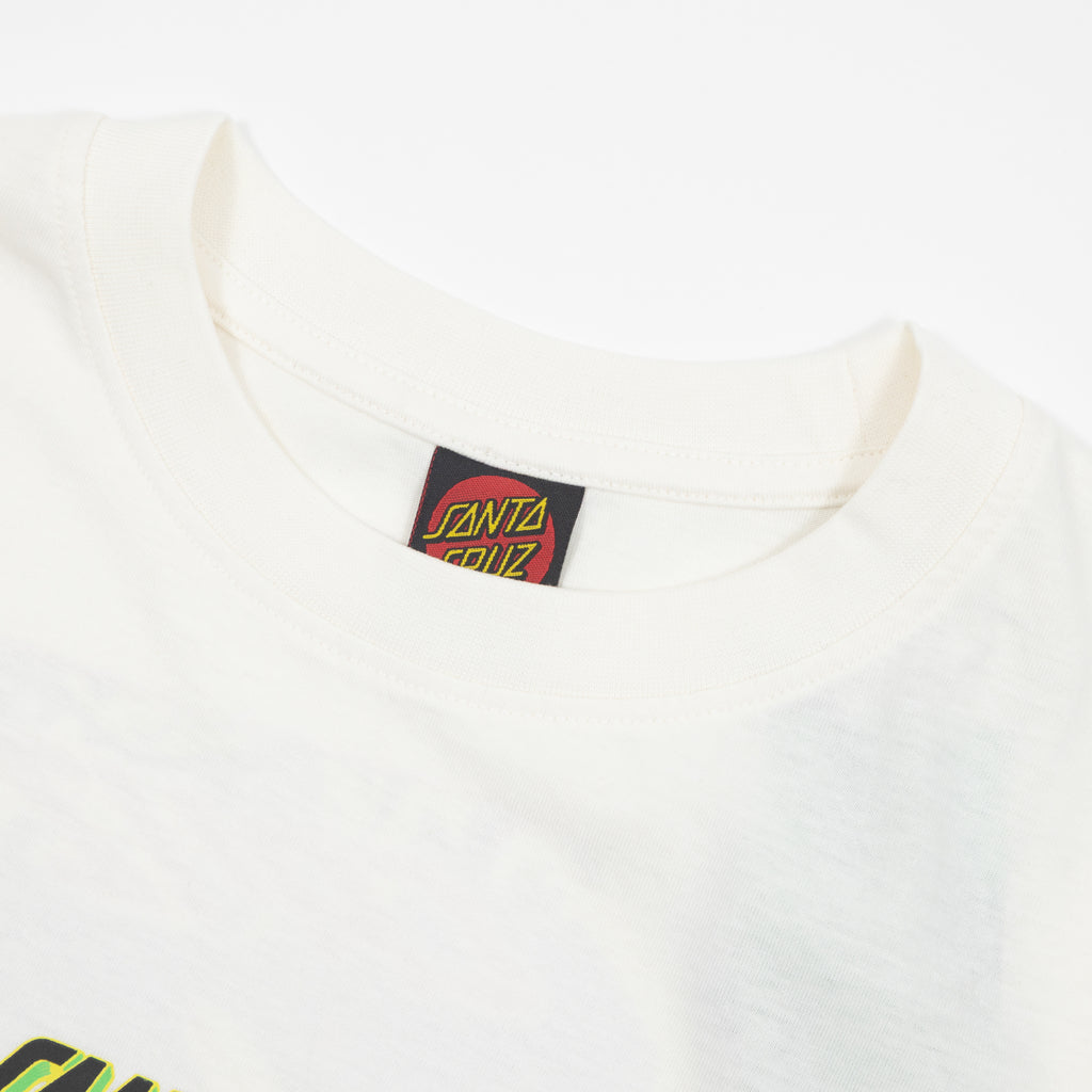 SANTA CRUZ Roskopp Cruz Control T-Shirt in WHITE
