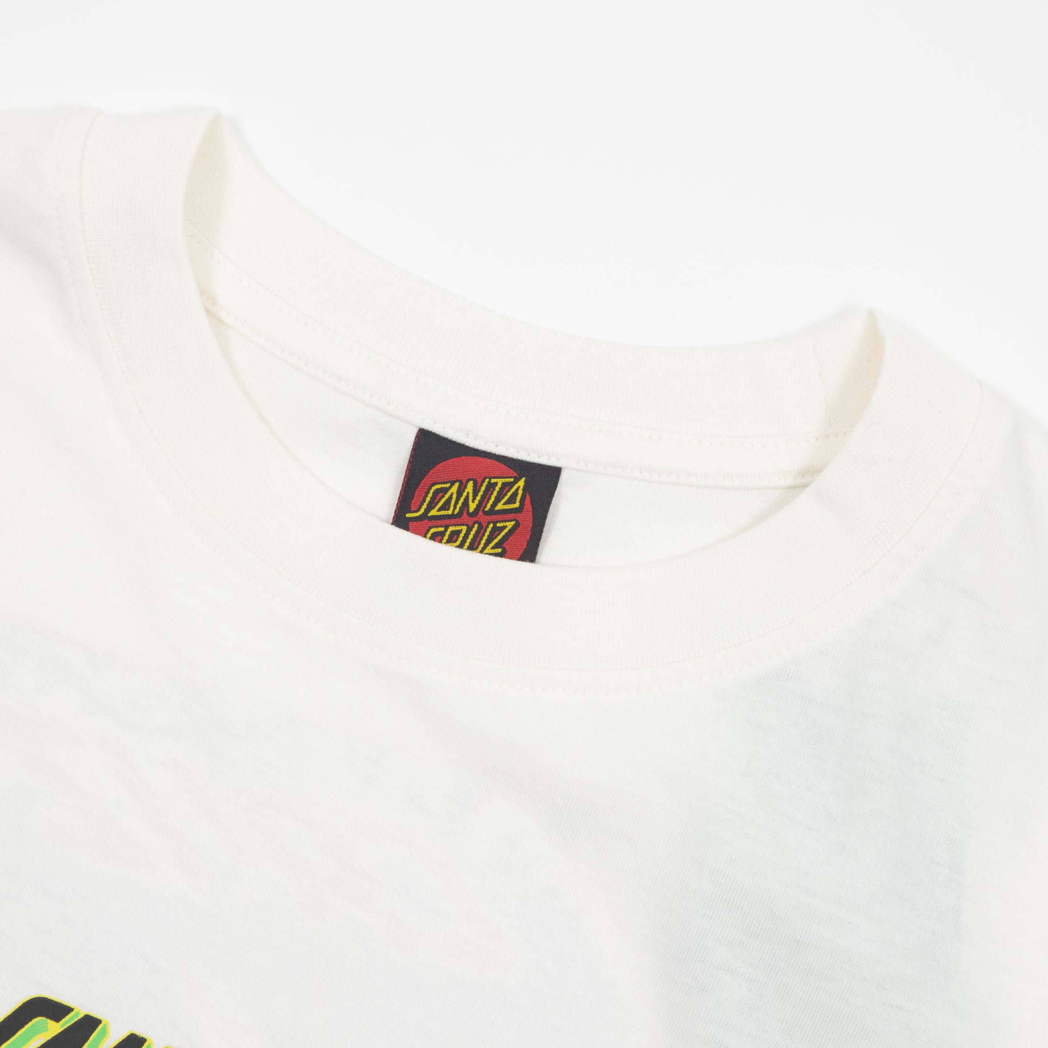 SANTA CRUZ Roskopp Cruz Control T-Shirt in WHITE
