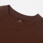 SANTA CRUZ Stamped Opus Front T-Shirt in COFFEE