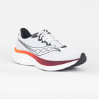 SAUCONY Ride 19 Running Trainers in WHITE / CRIMSON