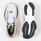 SAUCONY Ride 19 Running Trainers in WHITE / CRIMSON