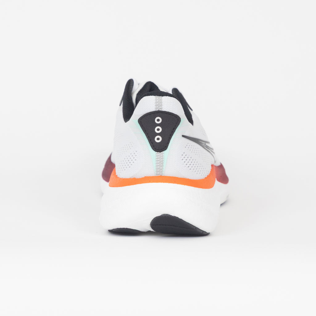SAUCONY Ride 19 Running Trainers in WHITE / CRIMSON