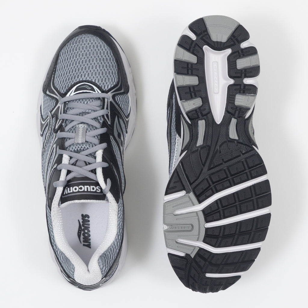 SAUCONY Ride Millennium Trainers in GREY / BLACK
