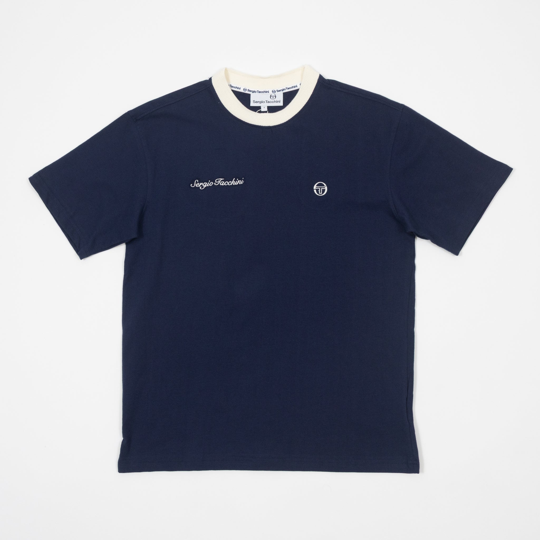 SERGIO TACCHINI Berto Short Sleeve T-Shirt in MARTIME BLUE