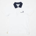 SERGIO TACCHINI Bondi Polo Shirt in WHITE & MARITIME BLUE