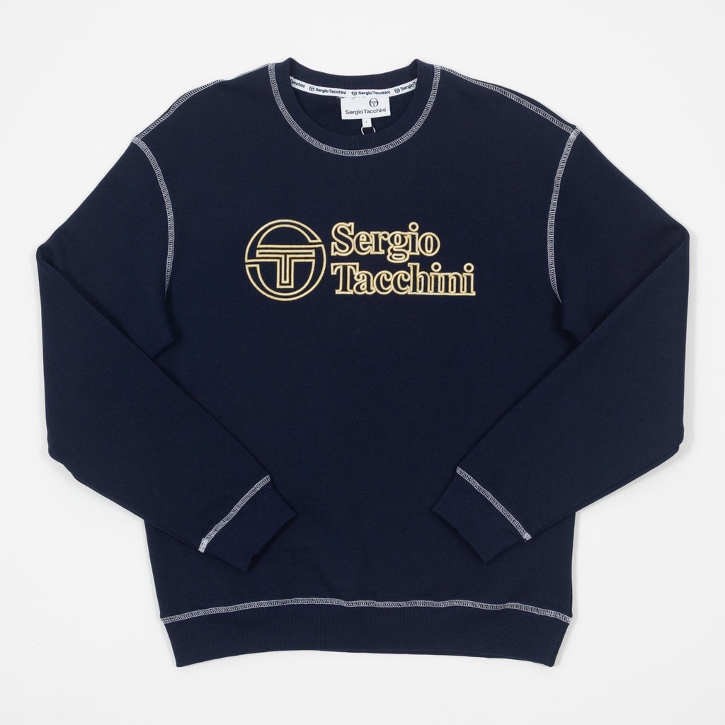 SERGIO TACCHINI Cameri Crew Sweatshirt in MARITIME BLUE