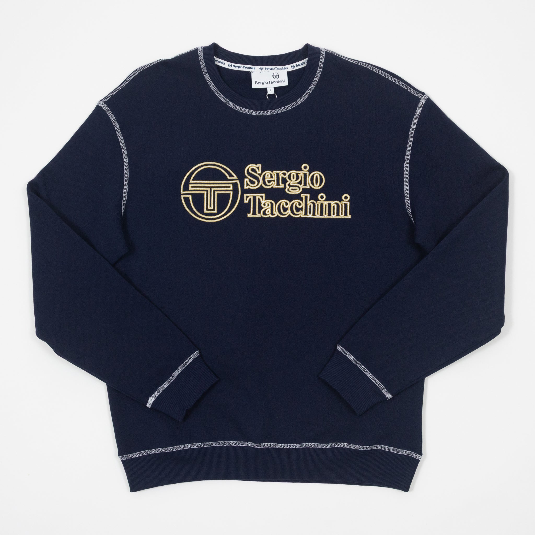 SERGIO TACCHINI Cameri Crew Sweatshirt in MARITIME BLUE