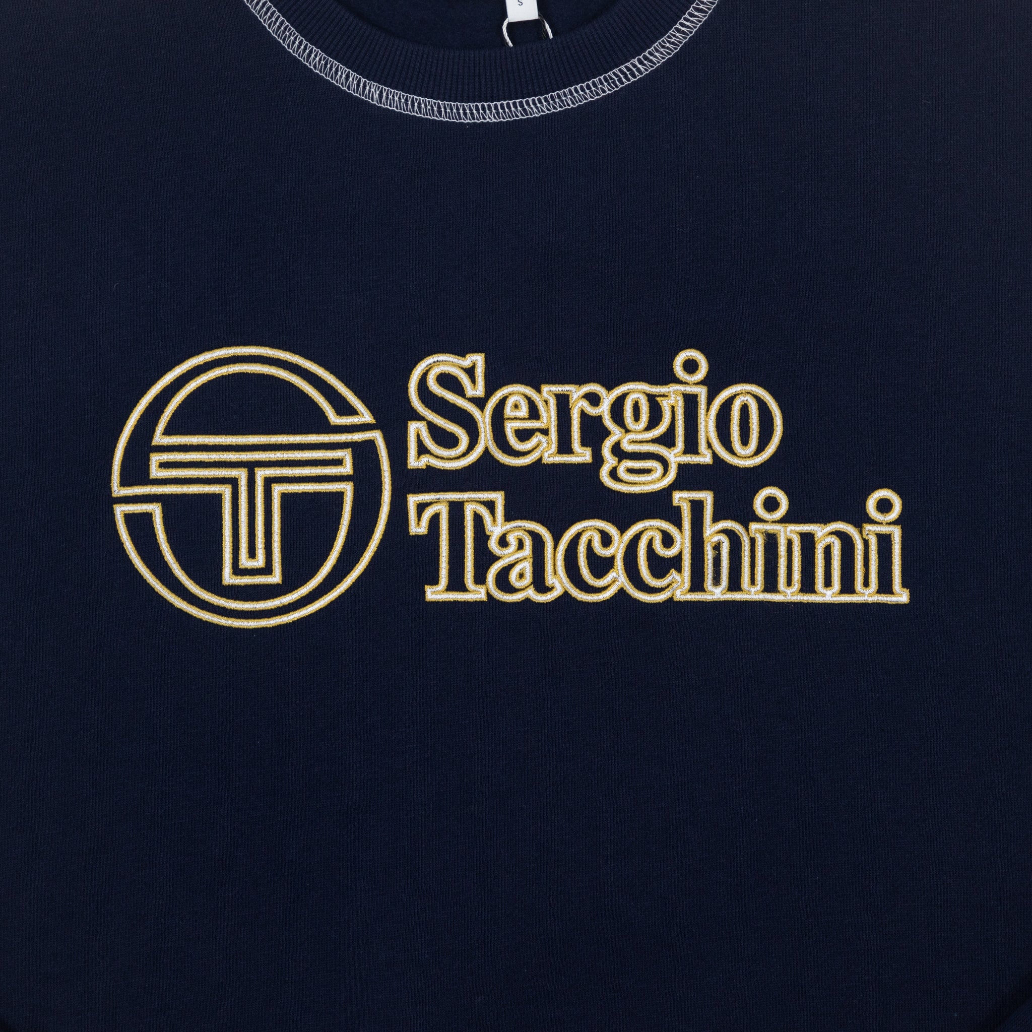 SERGIO TACCHINI Cameri Crew Sweatshirt in MARITIME BLUE