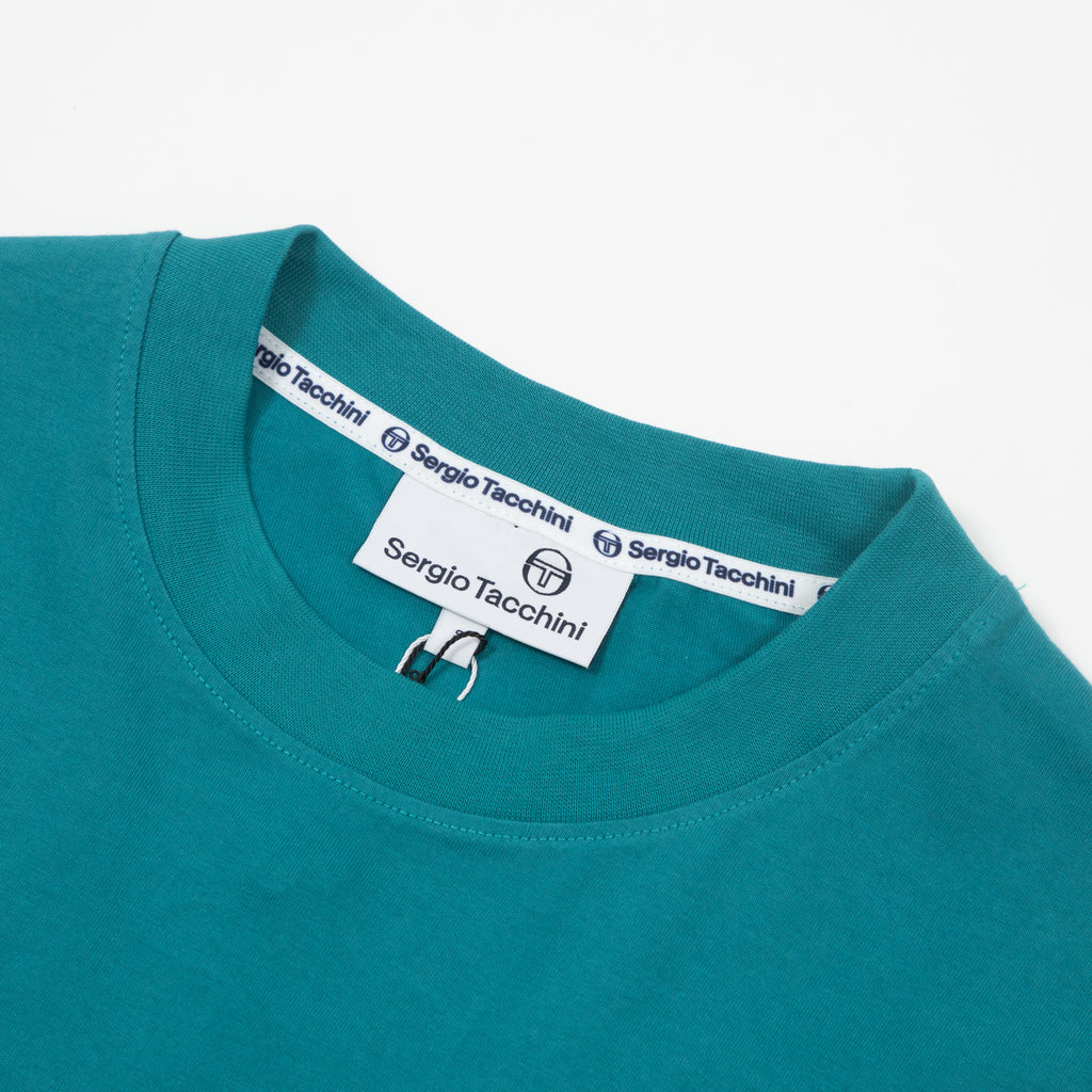SERGIO TACCHINI Felton Short Sleeve T-Shirt in HARBOR BLUE
