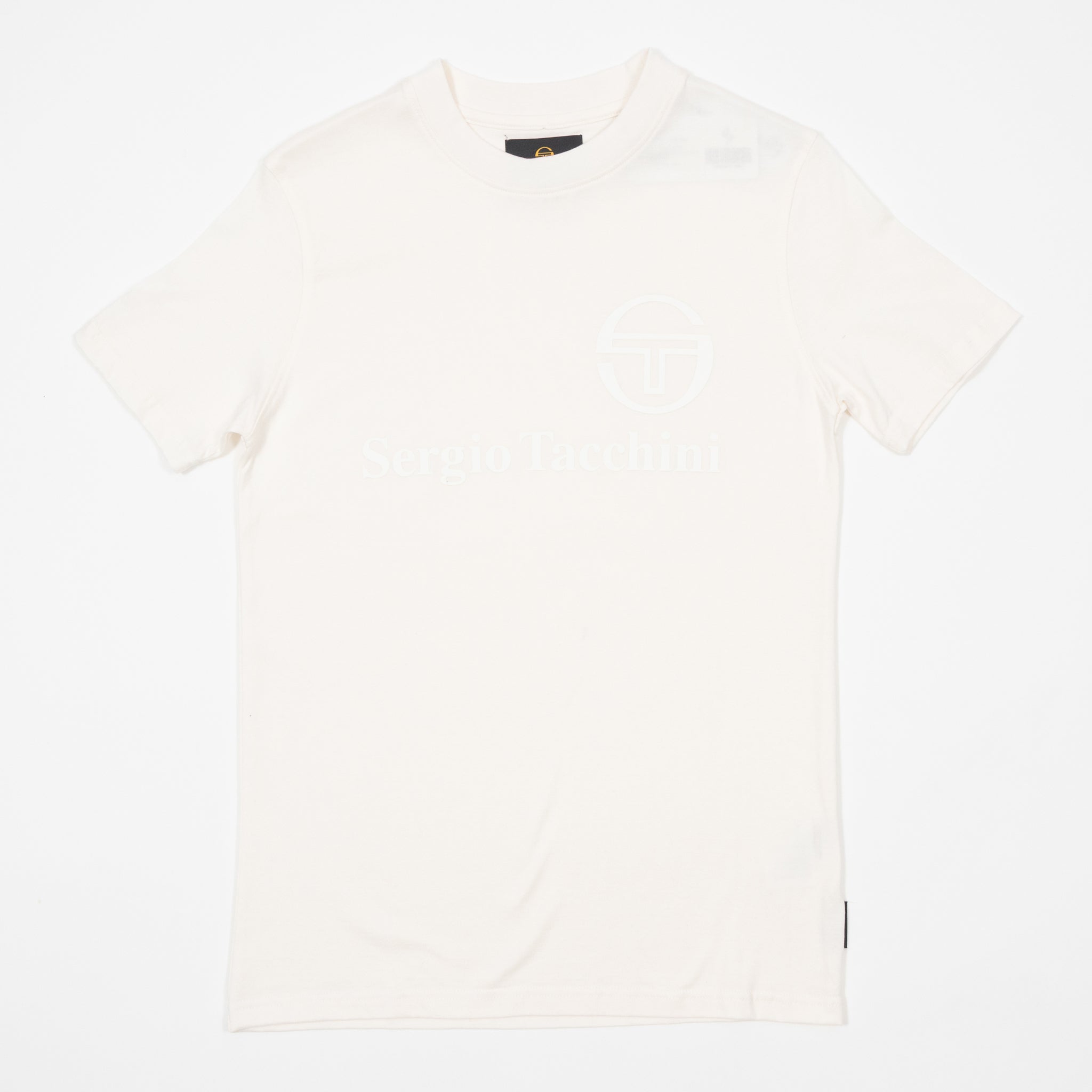 SERGIO TACCHINI Lazio Short Sleeve T-Shirt in GARDENIA