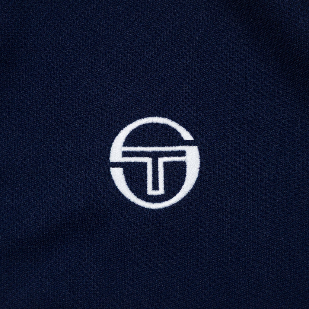 SERGIO TACCHINI Locchi Track Top in MARITIME BLUE & WHITE