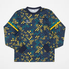 SERGIO TACCHINI Sergio FC Long Sleeve T-Shirt in MARITIME BLUE & HARBOR