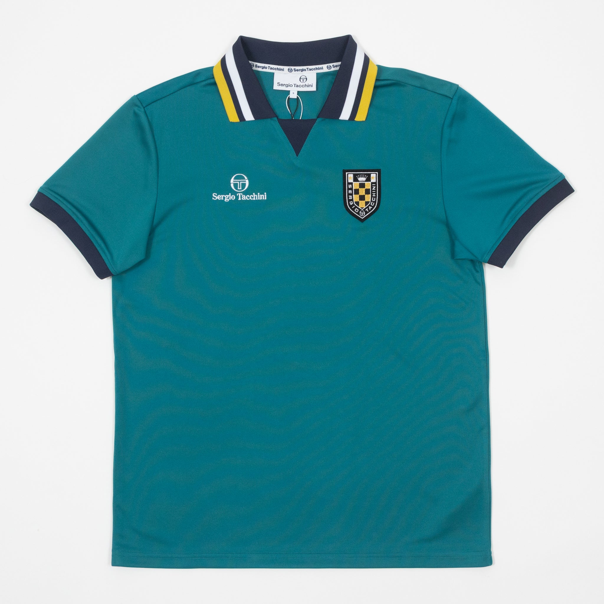 SERGIO TACCHINI Sergio FC Polo Shirt in HARBOR BLUE & MARITIME BLUE