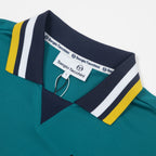 SERGIO TACCHINI Sergio FC Polo Shirt in HARBOR BLUE & MARITIME BLUE