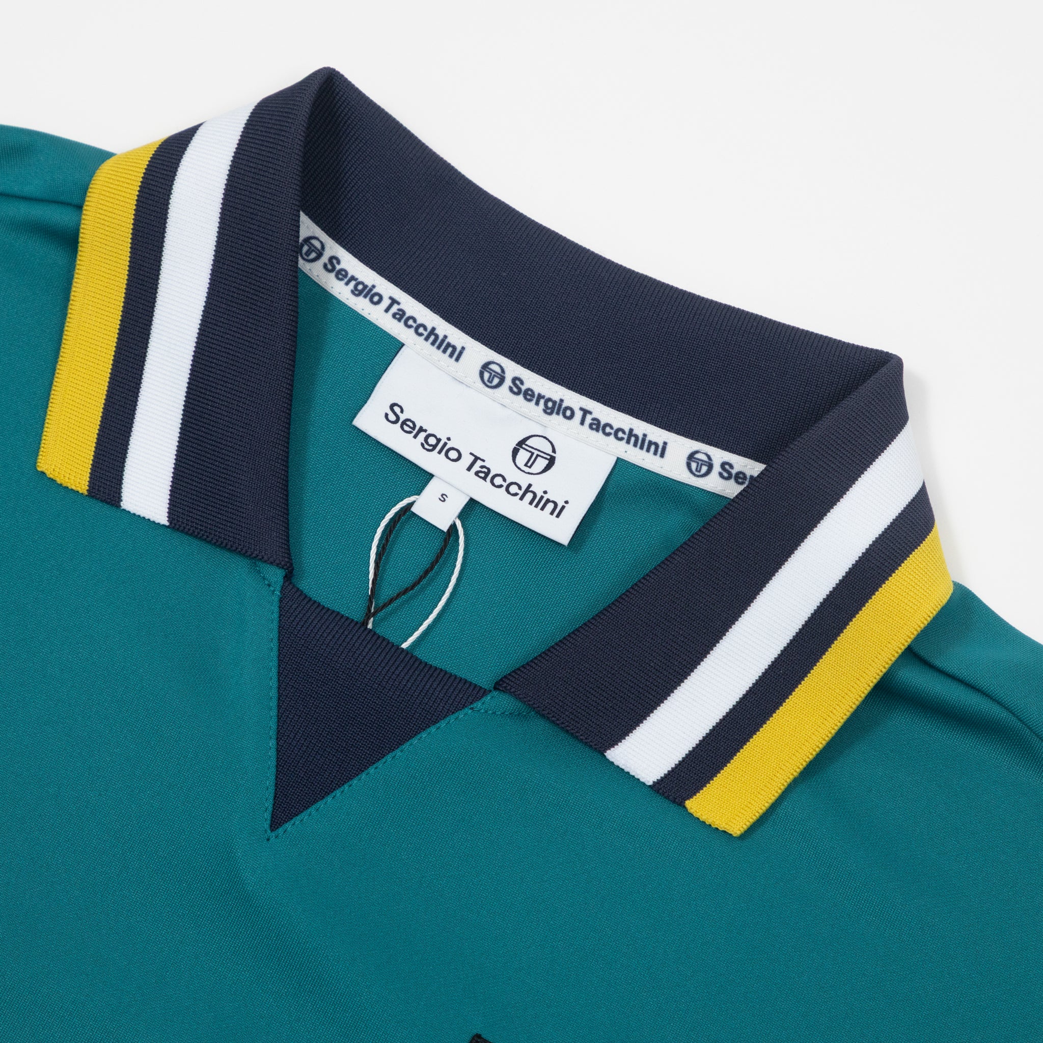 SERGIO TACCHINI Sergio FC Polo Shirt in HARBOR BLUE & MARITIME BLUE