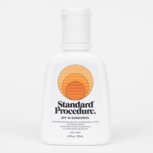 STANDARD PROCEDURE SPF 30 Fliptop Suncream 125ml