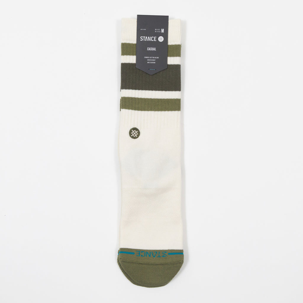 STANCE Boyd ST Crew Socks in MILITARY GREEN