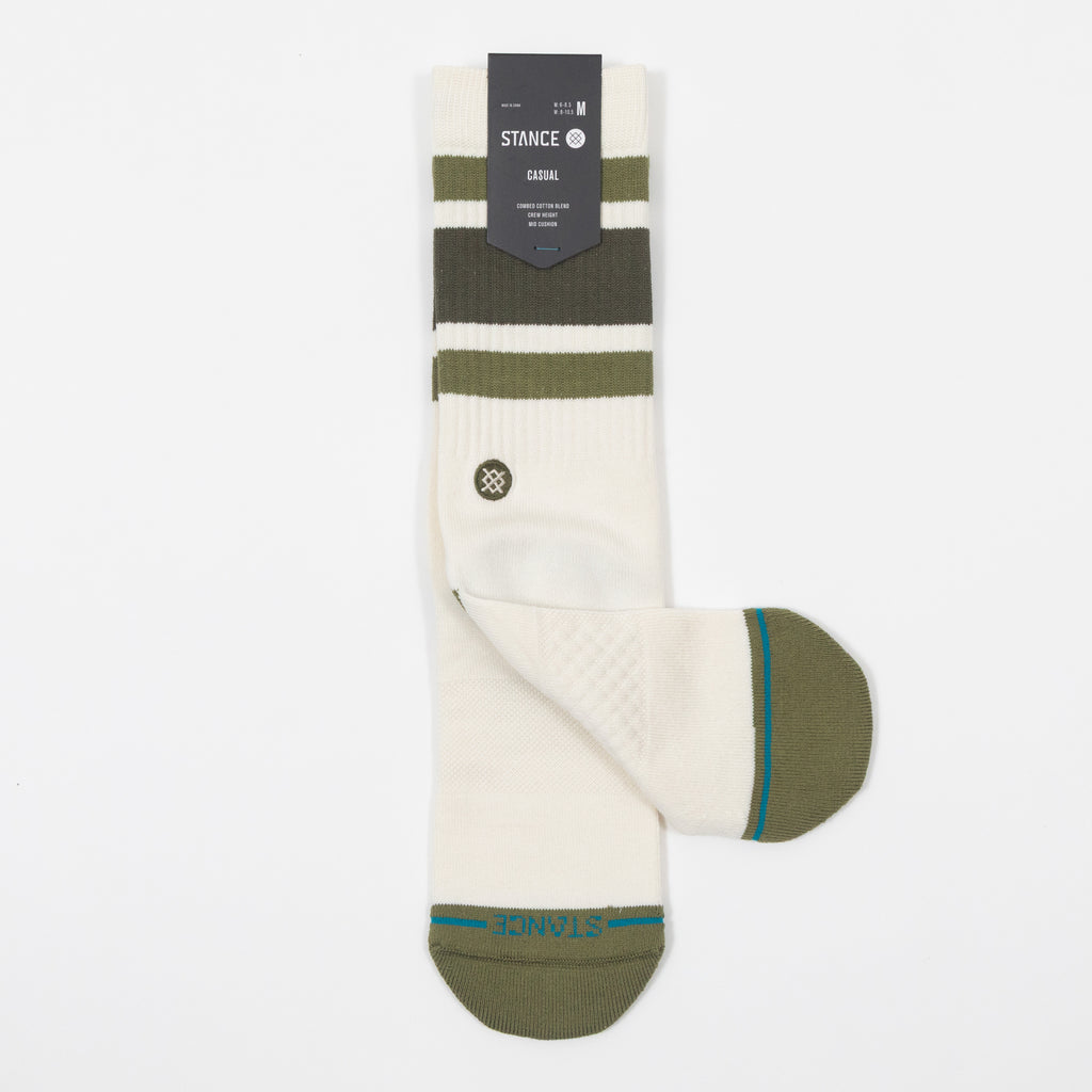STANCE Boyd ST Crew Socks in MILITARY GREEN
