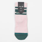 Womens STANCE Boyd Quarter Socks in PINK