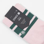 Womens STANCE Boyd Quarter Socks in PINK