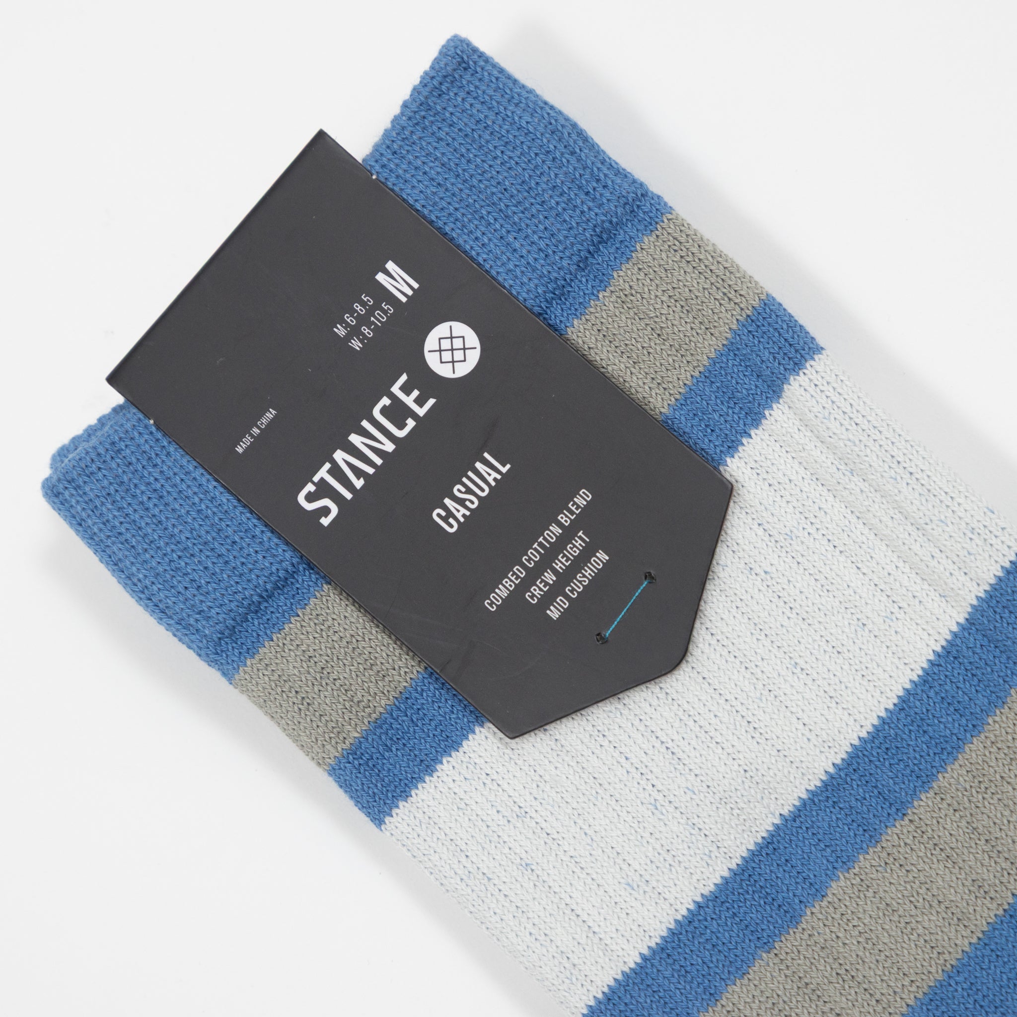 STANCE Boyd Crew Socks in CAPRI BLUE