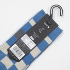 STANCE Chef Check Crew Socks in CAPRI BLUE