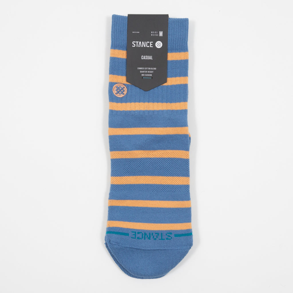 STANCE Cooper Quarter Socks in CAPRI BLUE