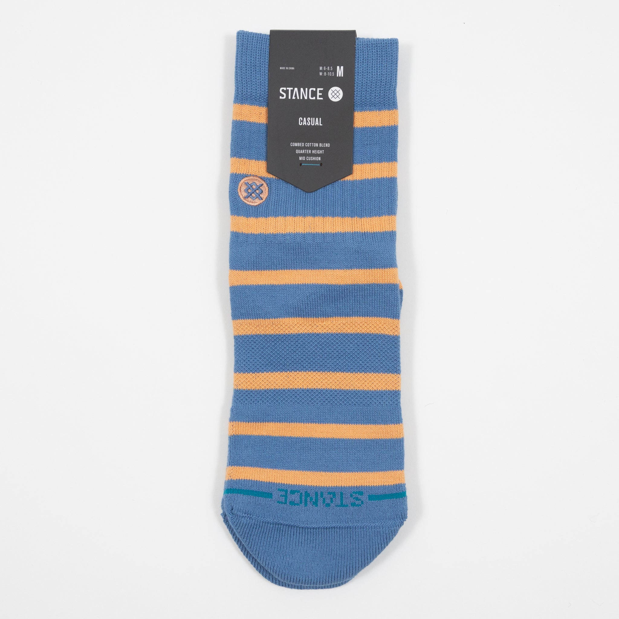 STANCE Cooper Quarter Socks in CAPRI BLUE