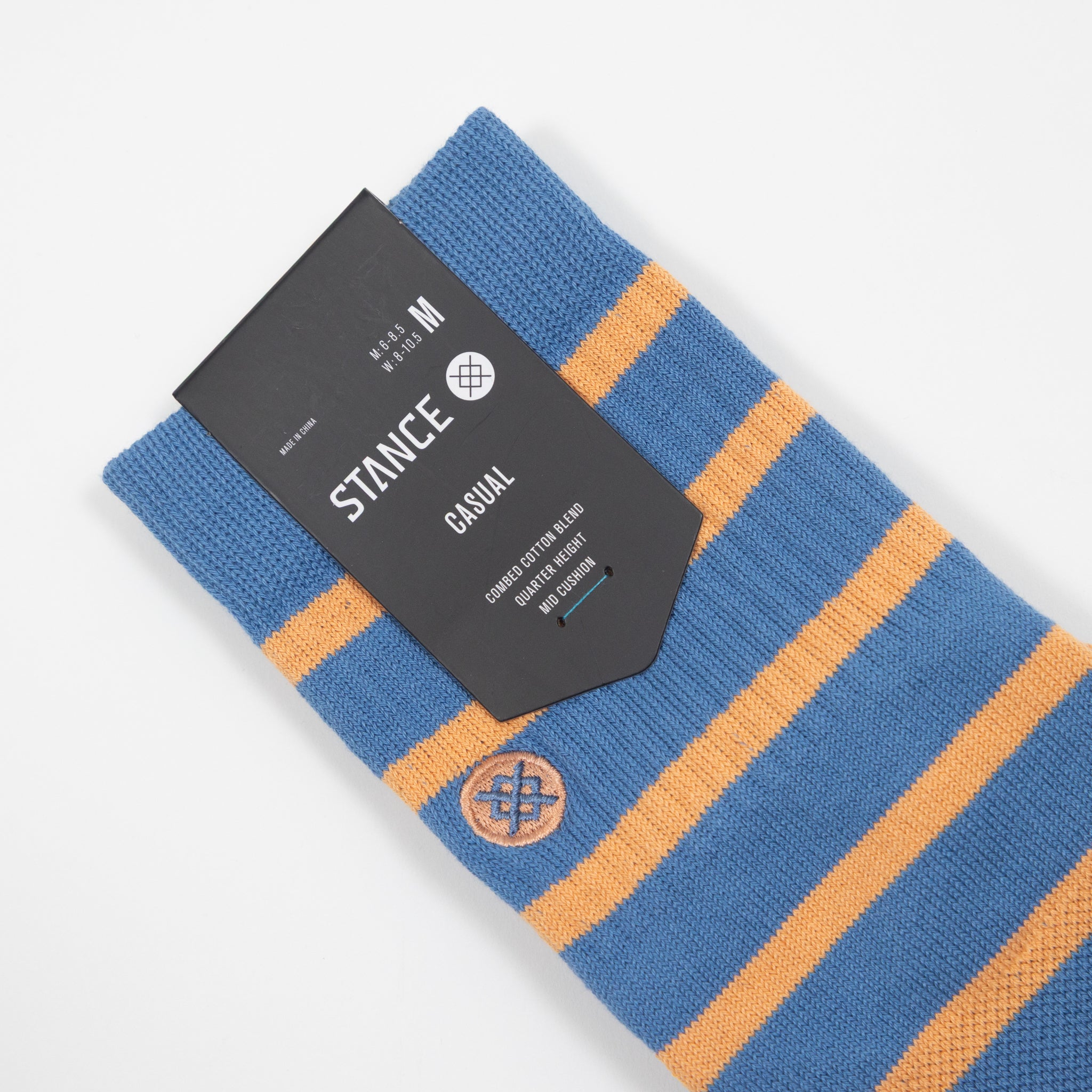STANCE Cooper Quarter Socks in CAPRI BLUE