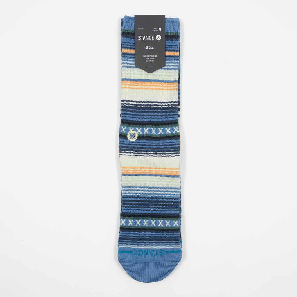 STANCE Curren ST Crew Socks in CAPRI BLUE