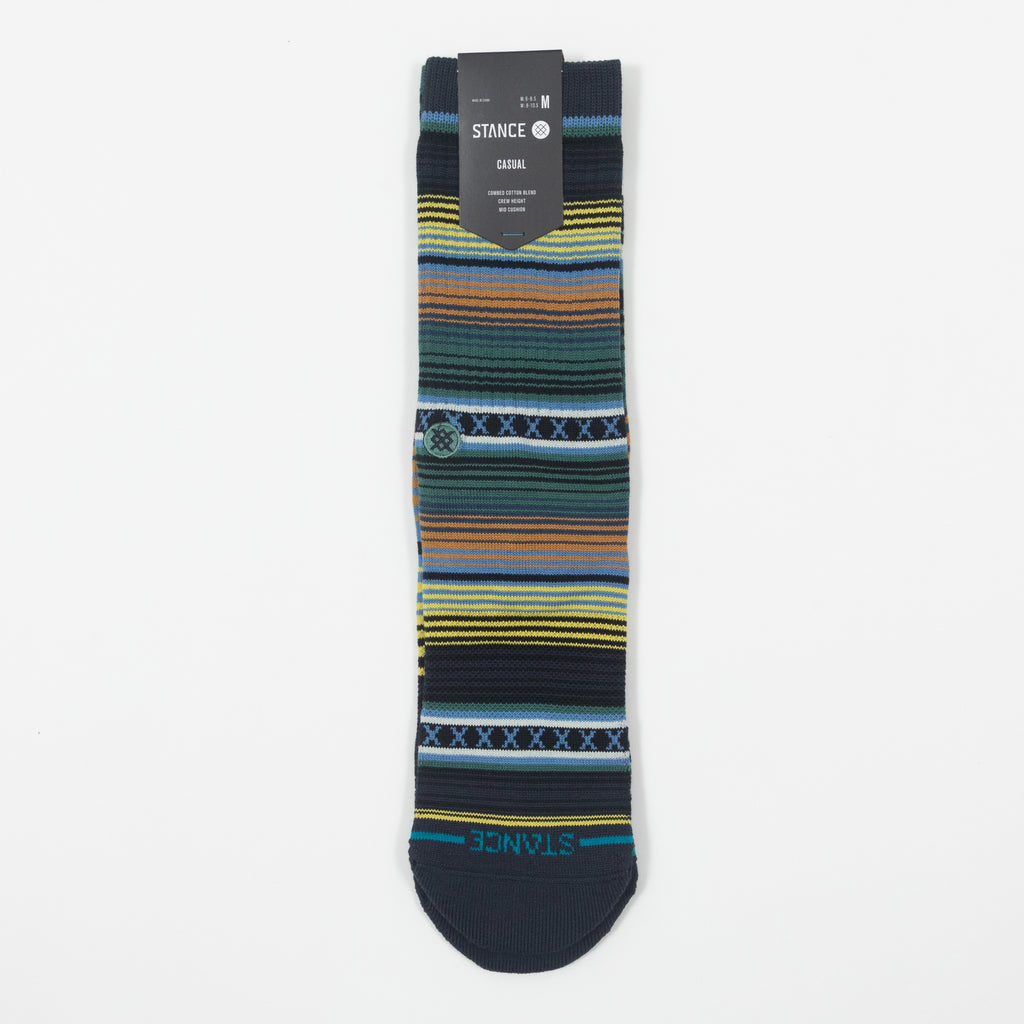 STANCE Current ST Crew Socks in DEEP TEAL